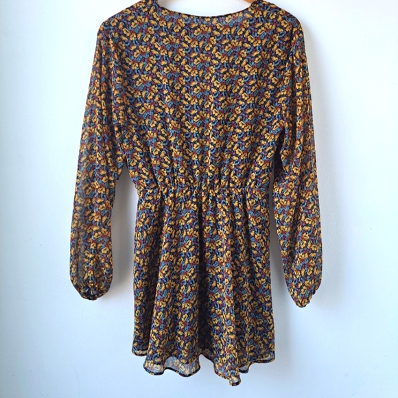 Zara floral print mini dress - Picture 5 of 6